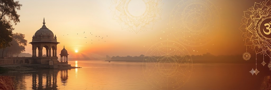 Footer Spiritual Background